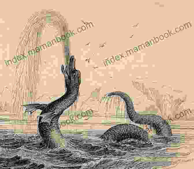 18th Century Illustration Depicting The Loch Ness Monster The Fourth Lake: Lake Ness Bonus