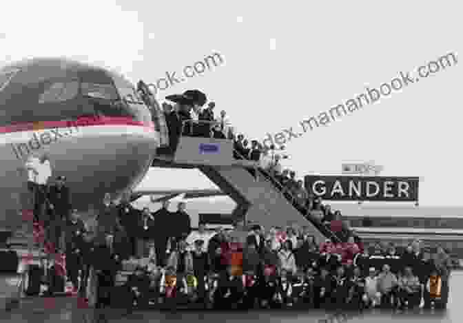 A Crowded Scene At Gander Airport Filled With People, Luggage, And Planes. The Day The World Came To Town: 9/11 In Gander Newfoundland