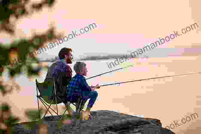 A Father And Son Fishing Together In A Boat Fishing Days With Dad William McCurrach