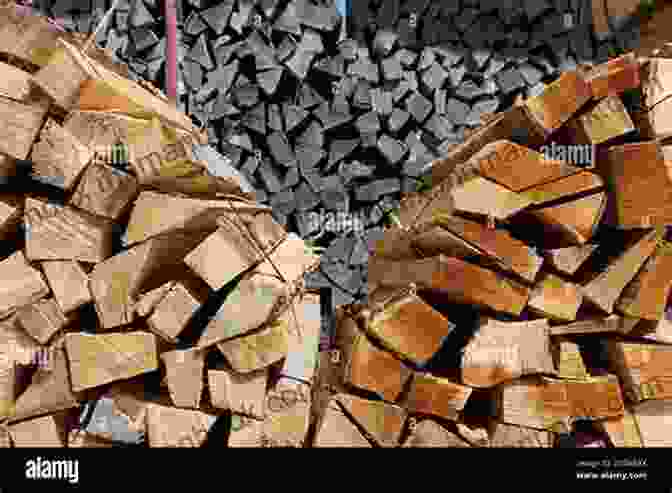 A Large Pile Of Neatly Stacked Firewood Logs, Chopped And Dried Using The Scandinavian Method Norwegian Wood: Chopping Stacking And Drying Wood The Scandinavian Way