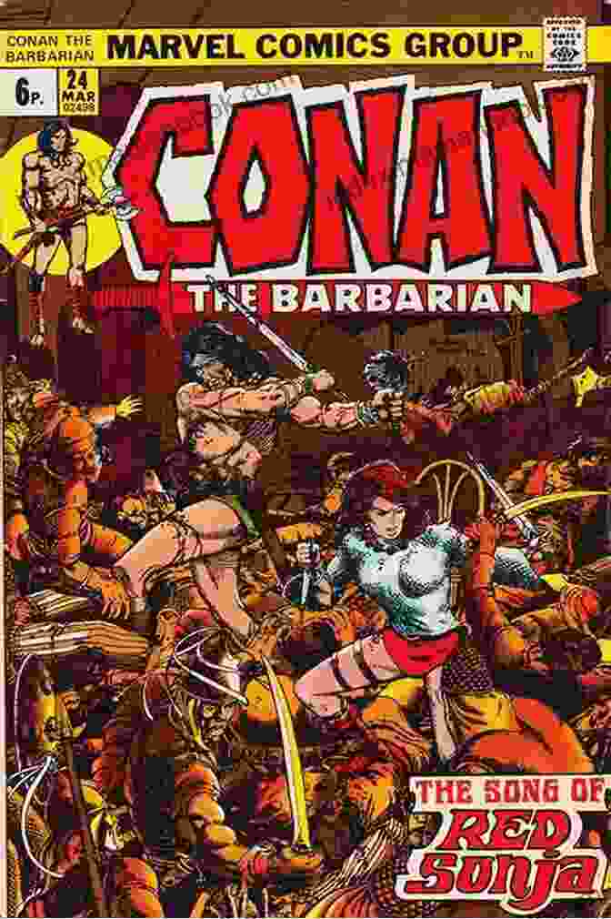 A Montage OfConan The Barbarian Comic Book Covers From The 1970s And 1990s, Showcasing The Iconic Character's Various Adventures And Allies. Conan The Barbarian (1970 1993) #72 Roy Thomas
