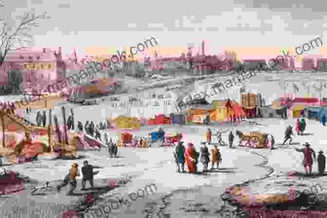 A Photograph Of The Frozen River Thames In The 17th Century The Frozen Thames Helen Humphreys