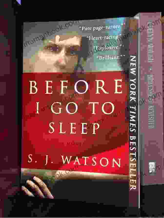 Before I Go To Sleep Book Cover, Depicting A Woman With A Blurred Face The Towers: A Dan Lenson Novel Of 9/11 (Dan Lenson Novels 13)