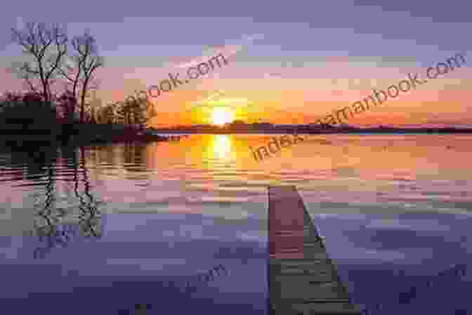 Image Of A Tranquil Sunset Over A Lake Stressed Unstressed: Classic Poems To Ease The Mind