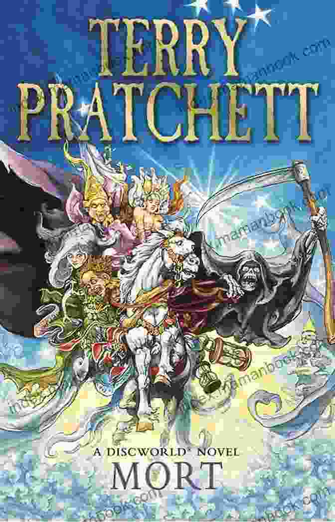 Mort, The Discworld Novel By Terry Pratchett, Featuring A Young Boy With A Hourglass On His Chest Mort: A Novel Of Discworld