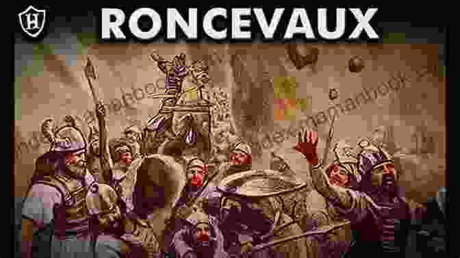 The Battle Of Roncevaux Pass, A Pivotal Moment In The Song Of Roland, Where Brave Knights Fight Valiantly Against Overwhelming Odds. Kid Beowulf: The Song Of Roland