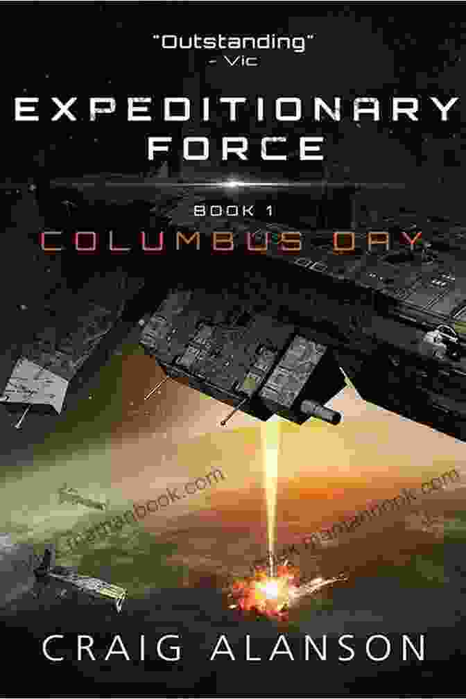 Zero Hour: Expeditionary Force Book Cover Featuring Joe Bishop And The Crew Of The UNS Columbus Zero Hour (Expeditionary Force 5)
